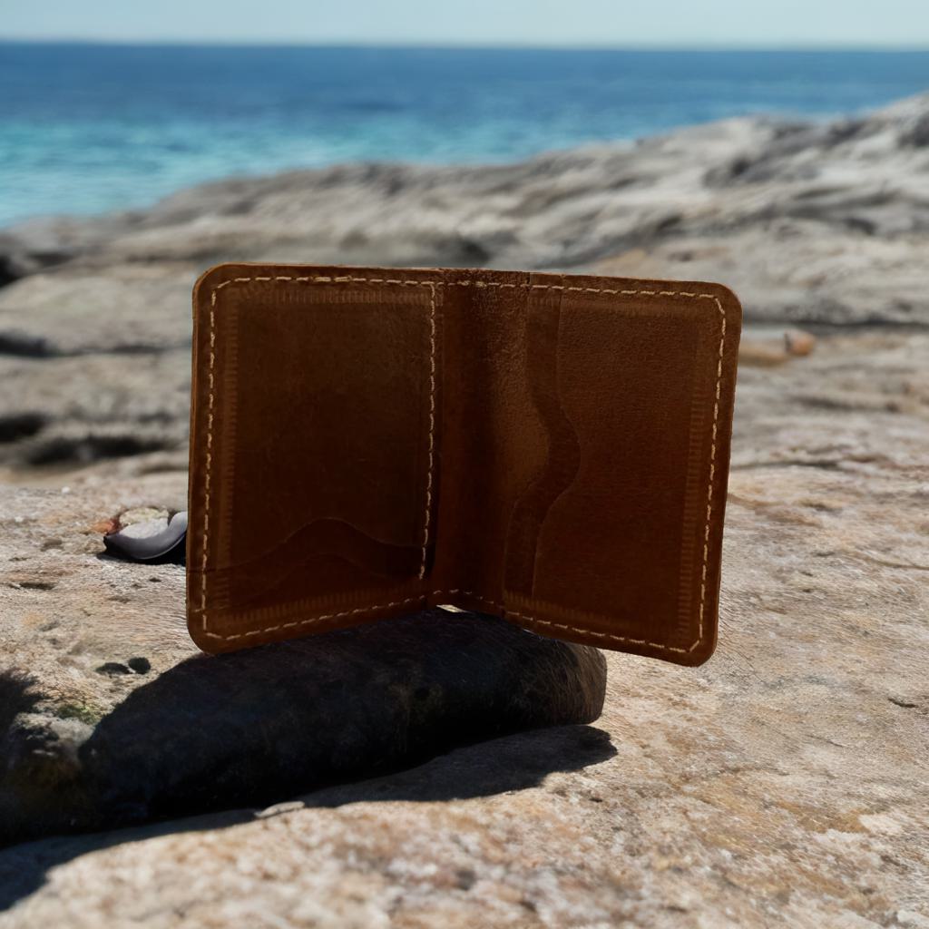 CrazyHorse Premium Leather Card Holder Wallet for Men