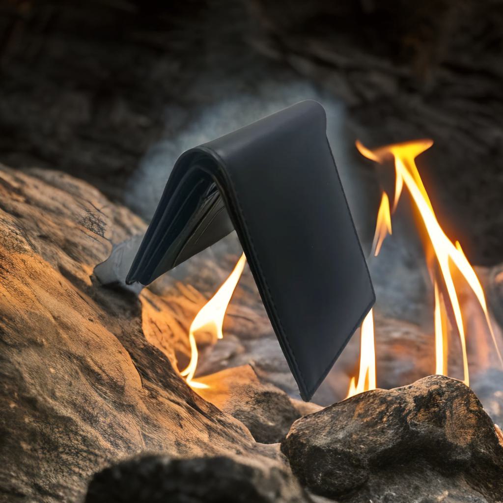 Original Leather Aqama Men's Wallet in Pakistan